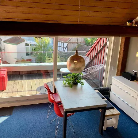 Historische Ferienwohnung Mit Sauna Und Dachterrasse