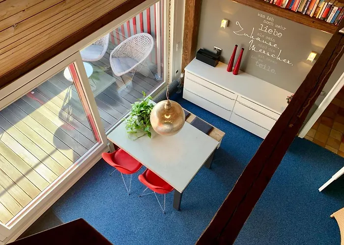 Historische Ferienwohnung Mit Sauna Und Dachterrasse *