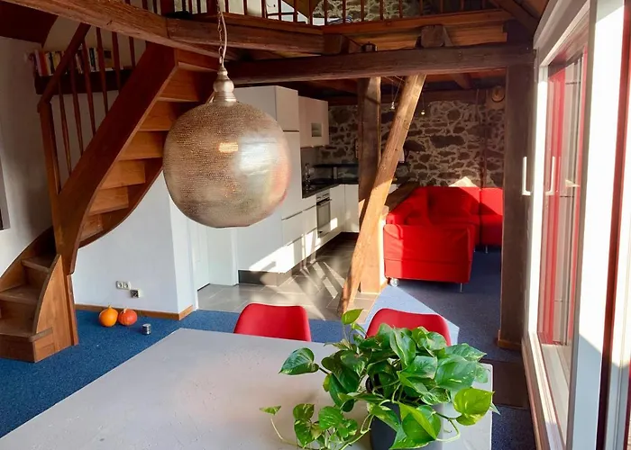 Historische Ferienwohnung Mit Sauna Und Dachterrasse Апартаменты